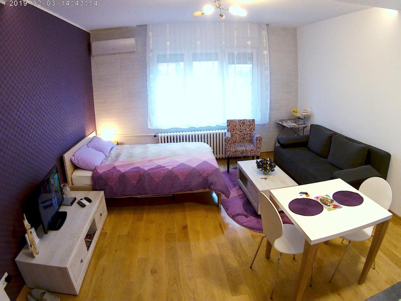 Sara - Modern Apartment In The City Center Újvidék Kültér fotó