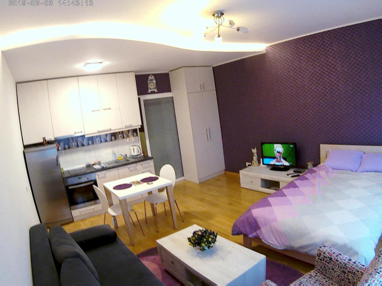 Sara - Modern Apartment In The City Center Újvidék Kültér fotó